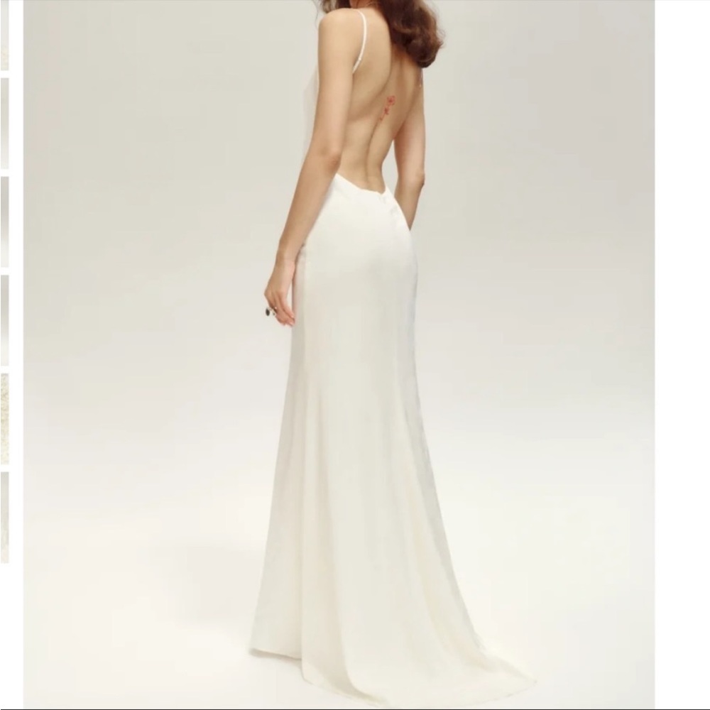 Reformation Allium Dress Ivory